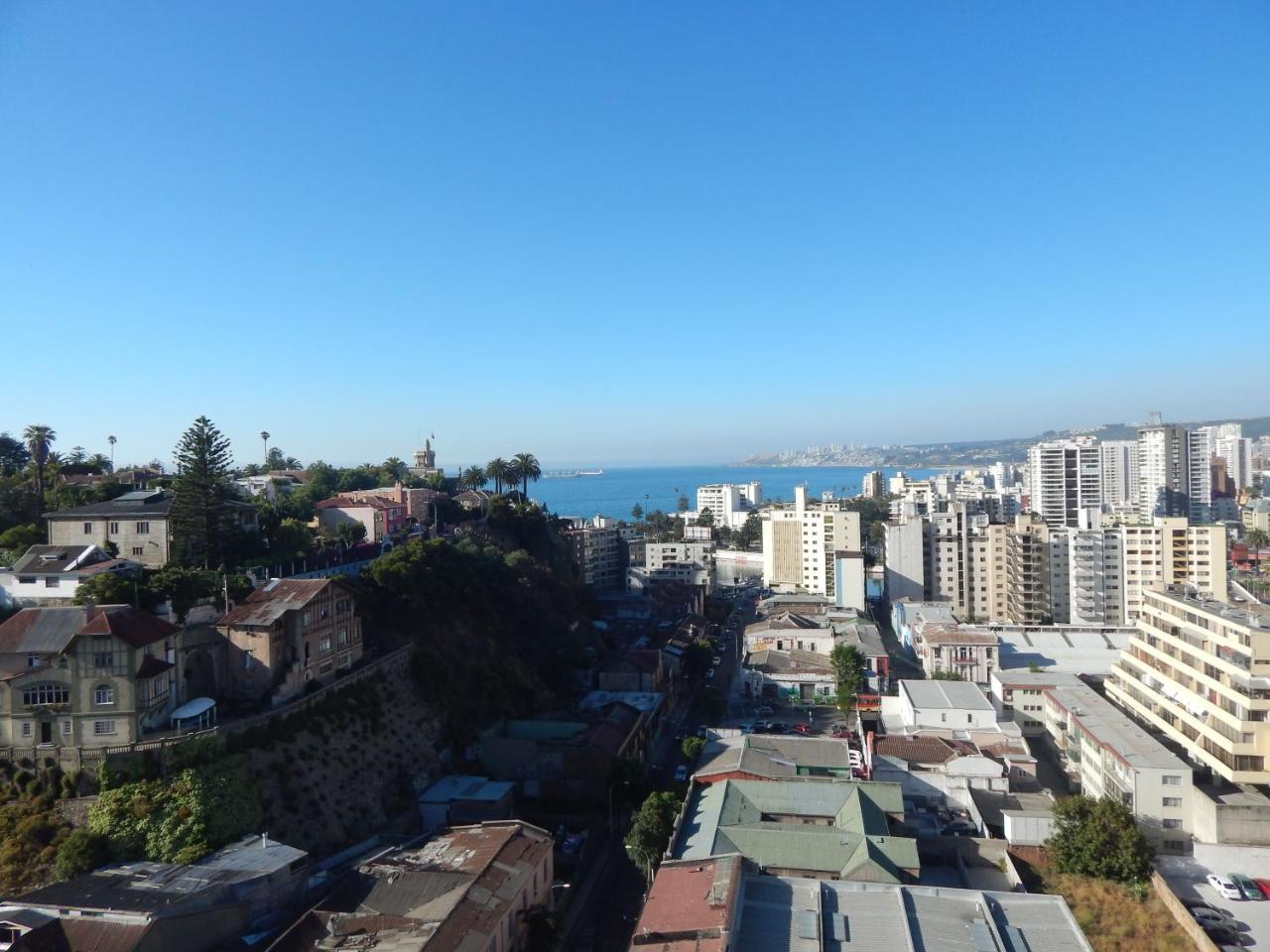1201 Departamento Vs Centro Vina Daire Vina del Mar Dış mekan fotoğraf