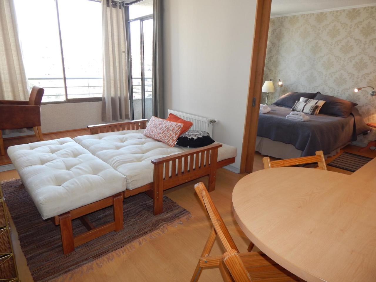 1201 Departamento Vs Centro Vina Daire Vina del Mar Dış mekan fotoğraf