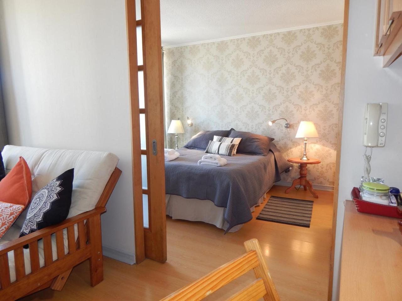 1201 Departamento Vs Centro Vina Daire Vina del Mar Dış mekan fotoğraf